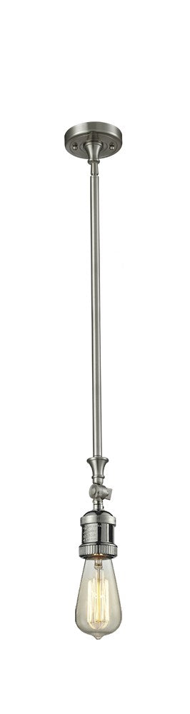 Innovations 206-SN One Light Mini Pendant, Brushed Satin Nickel