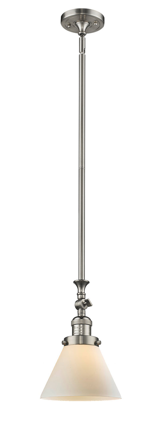 Innovations 206-SN-G41 One Light Mini Pendant, Brushed Satin Nickel