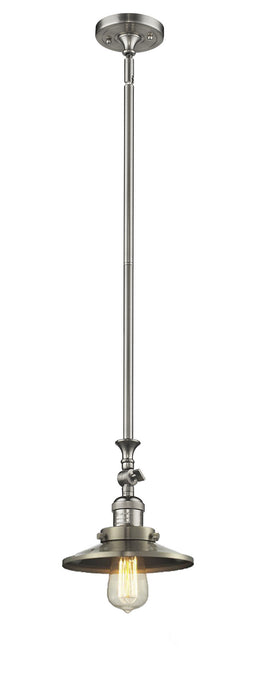 Innovations 206-SN-M2 One Light Mini Pendant, Brushed Satin Nickel