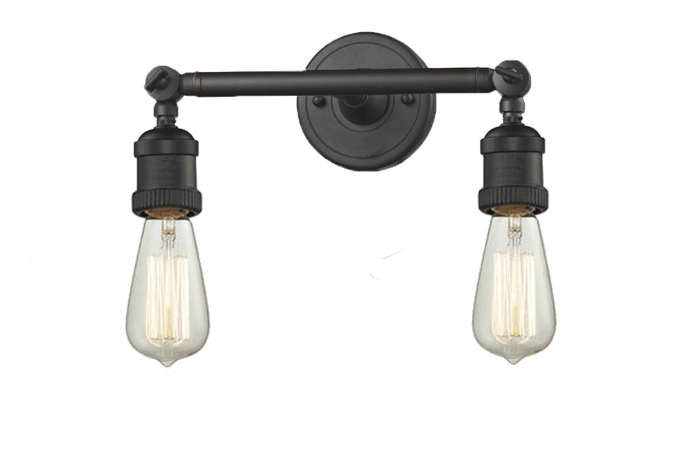 Innovations 208-OB Two Light Bath Vanity, Oil Rubbed Bronze