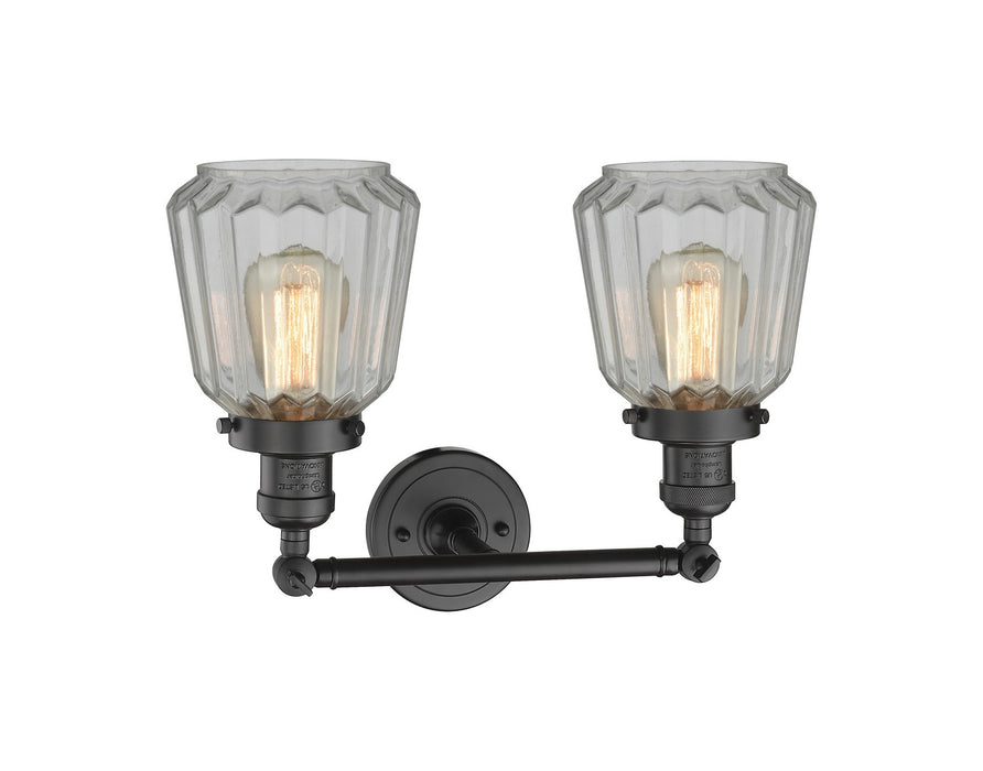 Innovations 208-OB-G142 Two Light Bath Vanity, Oil Rubbed Bronze