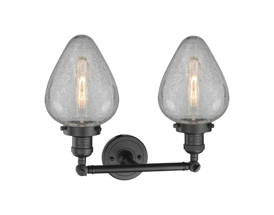 Innovations 208-OB-G165 Two Light Bath Vanity, Oil Rubbed Bronze