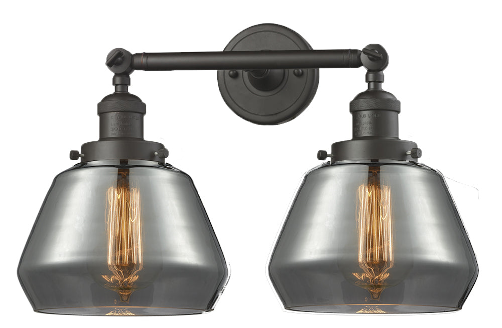 Innovations 208-OB-G173 Two Light Bath Vanity, Oil Rubbed Bronze
