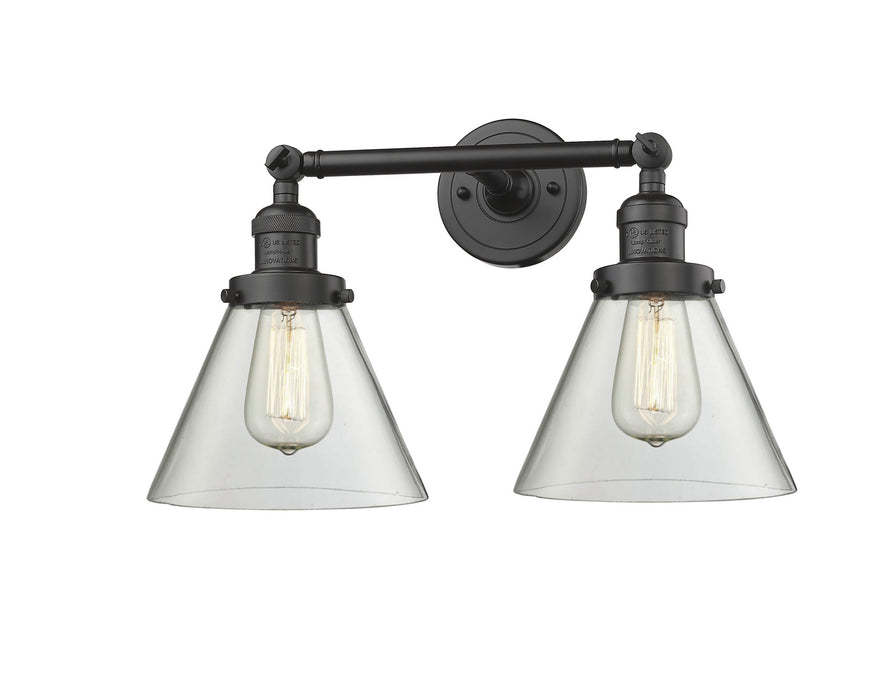 Innovations 208-OB-G42 Two Light Bath Vanity, Oil Rubbed Bronze