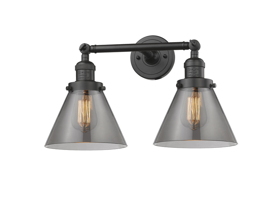 Innovations 208-OB-G43 Two Light Bath Vanity, Oil Rubbed Bronze