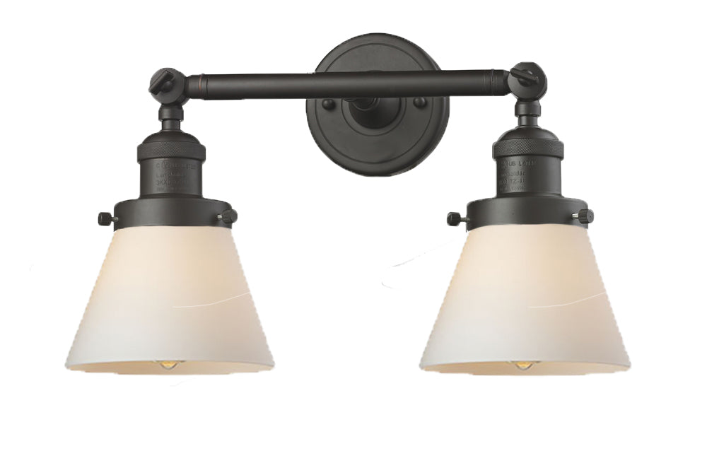 Innovations 208-OB-G61 Two Light Bath Vanity, Oil Rubbed Bronze