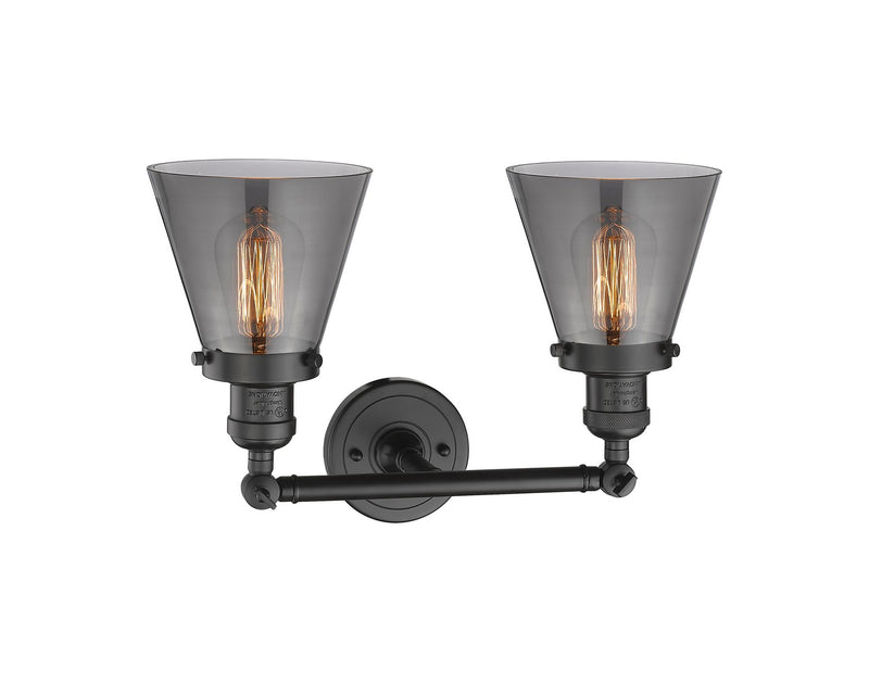 Innovations 208-OB-G63 Two Light Bath Vanity, Oil Rubbed Bronze