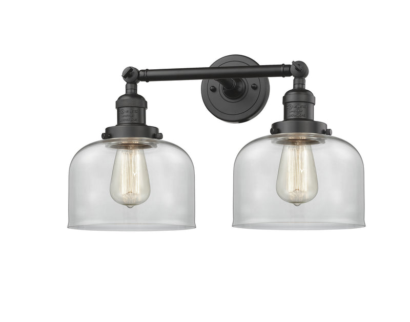 Innovations 208-OB-G72 Two Light Bath Vanity, Oil Rubbed Bronze