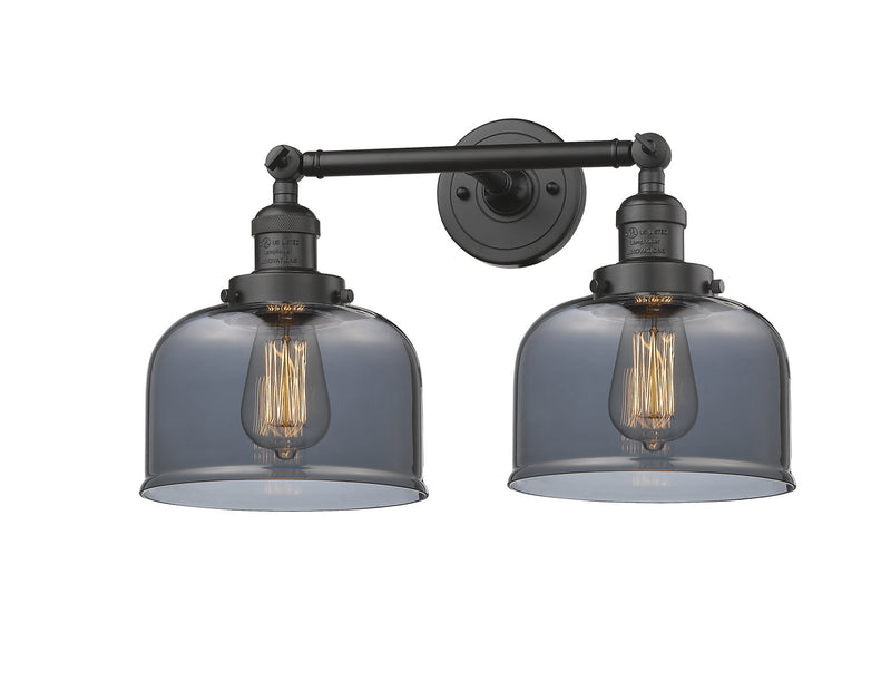 Innovations 208-OB-G73 Two Light Bath Vanity, Oil Rubbed Bronze
