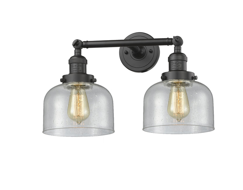 Innovations 208-OB-G74 Two Light Bath Vanity, Oil Rubbed Bronze