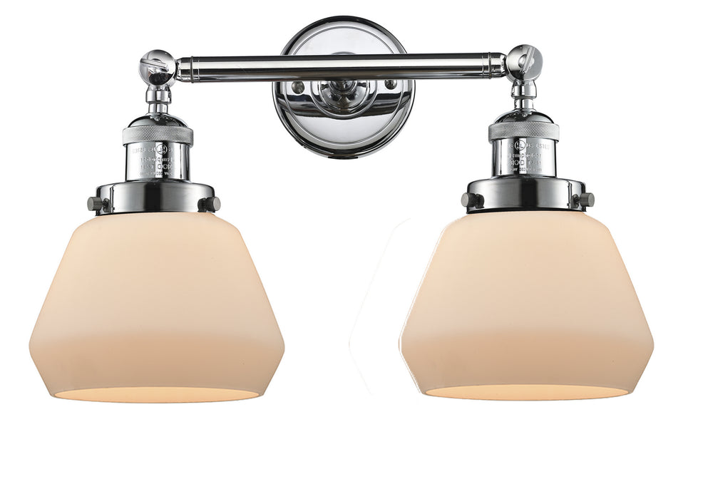 Innovations 208-PC-G171 Two Light Bath Vanity, Polished Chrome