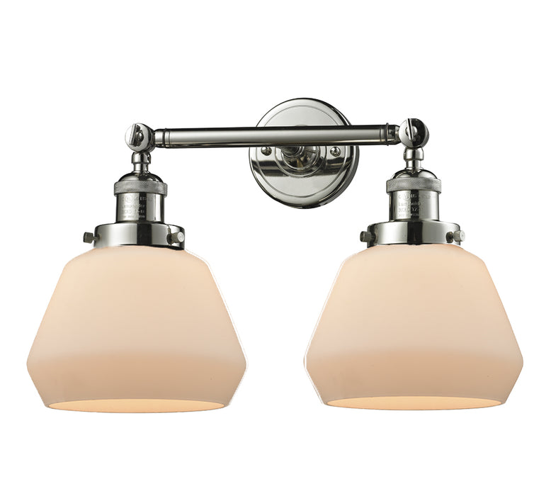 Innovations 208-PN-G171 Two Light Bath Vanity, Polished Nickel