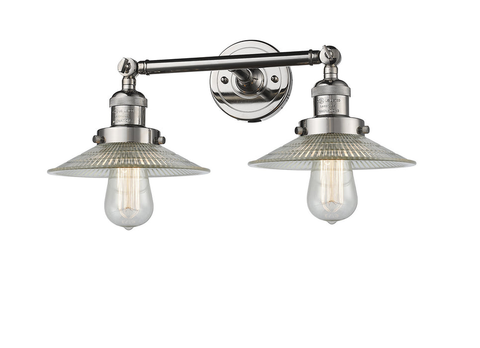 Innovations 208-PN-G2 Two Light Bath Vanity, Polished Nickel