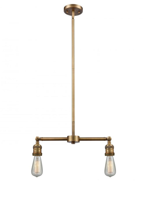 Innovations 209-BB Three Light Island Pendant, Brushed Brass