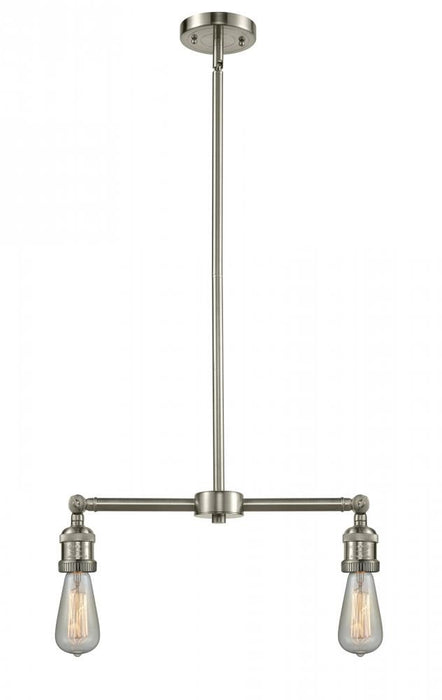 Innovations 209-SN Three Light Island Pendant, Brushed Satin Nickel