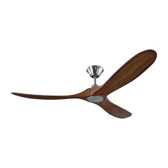 Visual Comfort Fan 3MAVR60BSKOA 60" Ceiling Fan, Brushed Steel