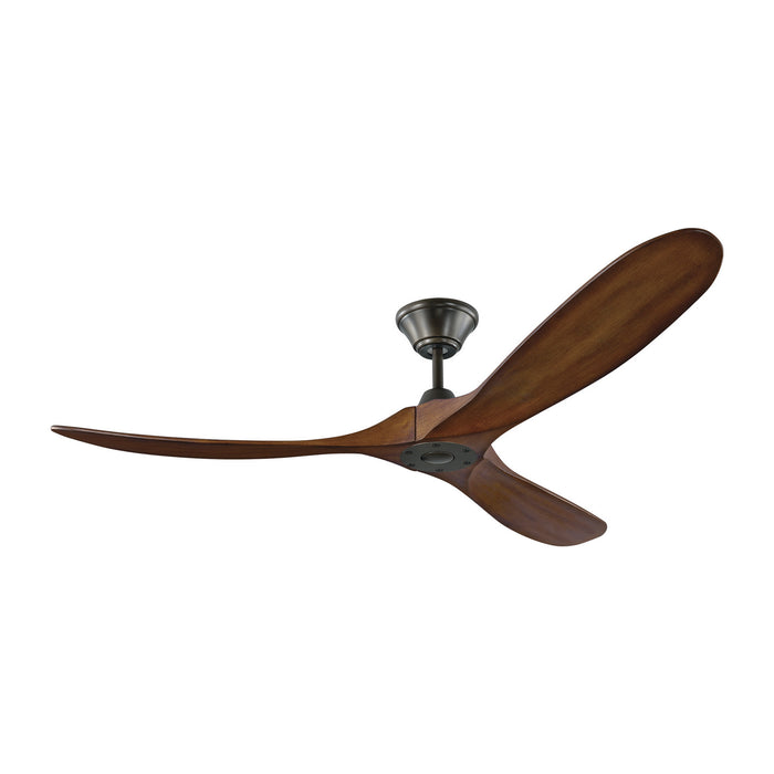 Visual Comfort Fan 3MAVR60BSKOA 60" Ceiling Fan, Brushed Steel
