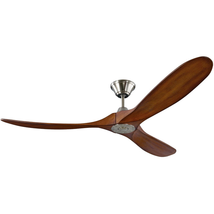 Visual Comfort Fan 3MAVR60BSKOA 60" Ceiling Fan, Brushed Steel