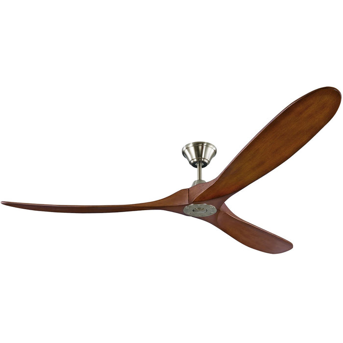 Visual Comfort Fan 3MAVR70BSKOA 70" Ceiling Fan, Brushed Steel