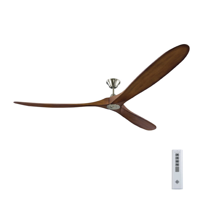 Visual Comfort Fan 3MAVR88BSKOA 88" Ceiling Fan, Brushed Steel