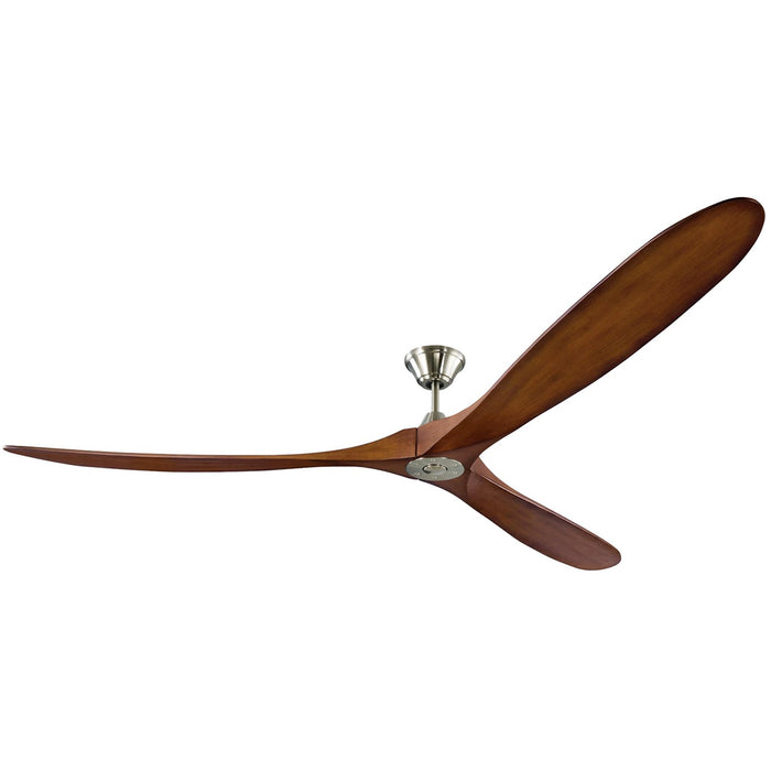Visual Comfort Fan 3MAVR88BSKOA 88" Ceiling Fan, Brushed Steel