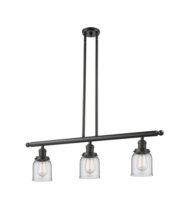 Innovations 213-OB-G52 Three Light Island Pendant, Oil Rubbed Bronze