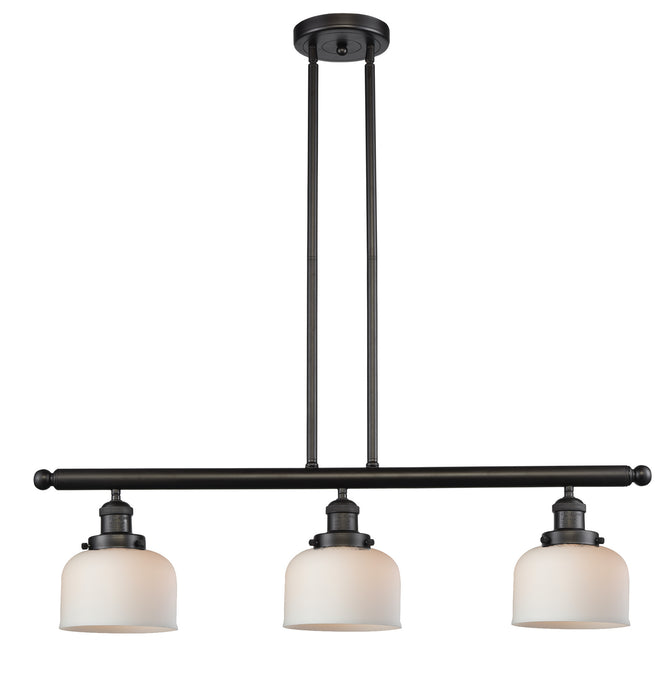 Innovations 213-OB-G71 Three Light Island Pendant, Oil Rubbed Bronze