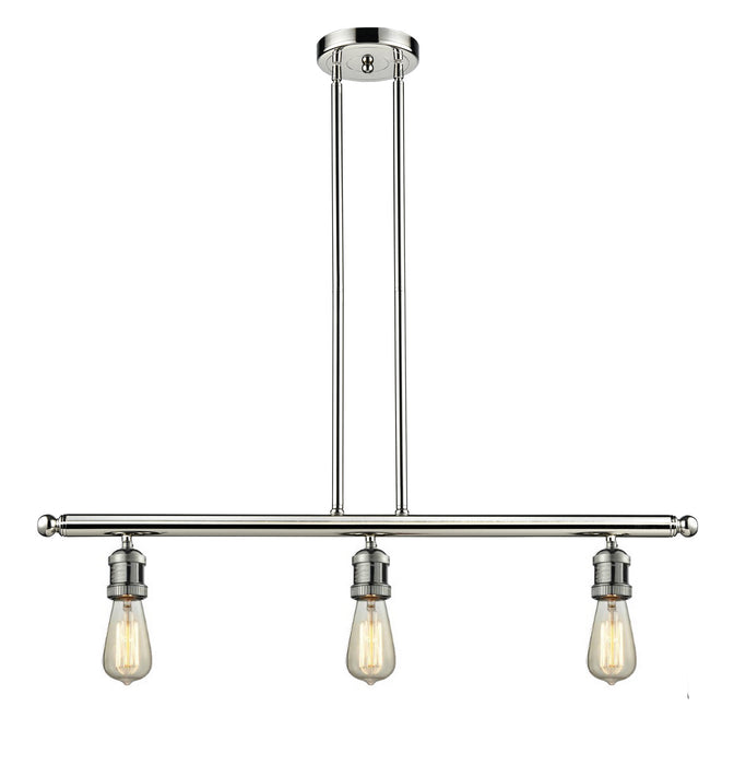 Innovations 213-PN Three Light Island Pendant, Polished Nickel