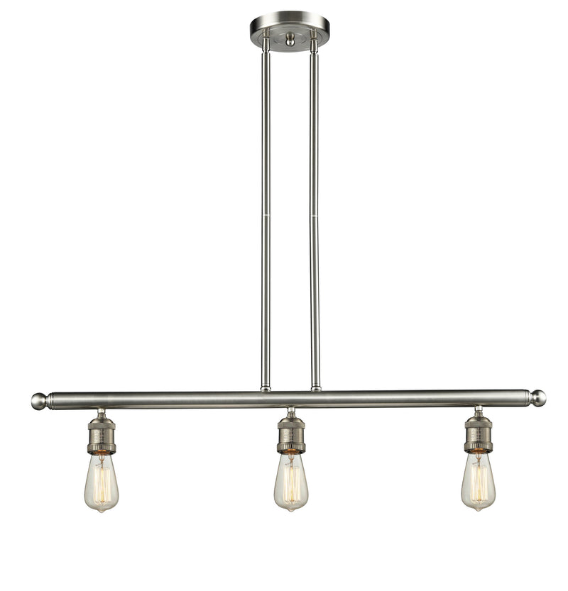 Innovations 213-SN Three Light Island Pendant, Brushed Satin Nickel