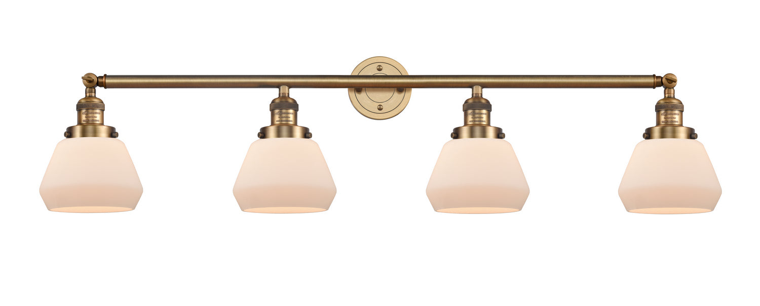 Innovations 215-BB-G171 Four Light Bath Vanity, Brushed Brass