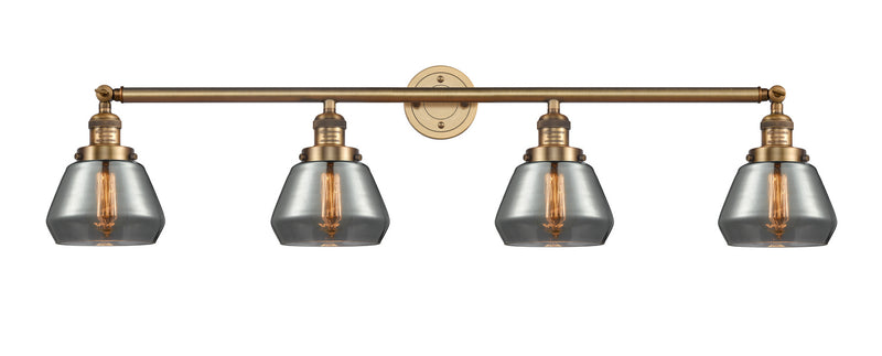 Innovations 215-BB-G173 Four Light Bath Vanity, Brushed Brass