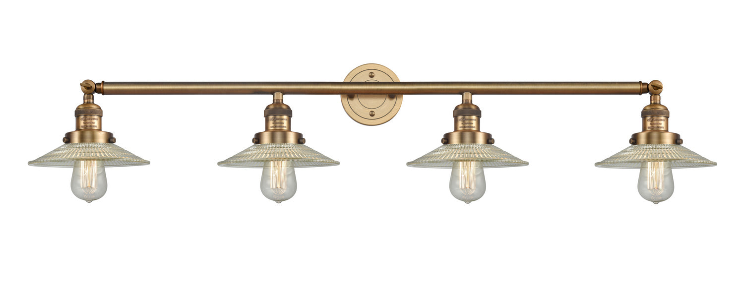 Innovations 215-BB-G2 Four Light Bath Vanity, Brushed Brass