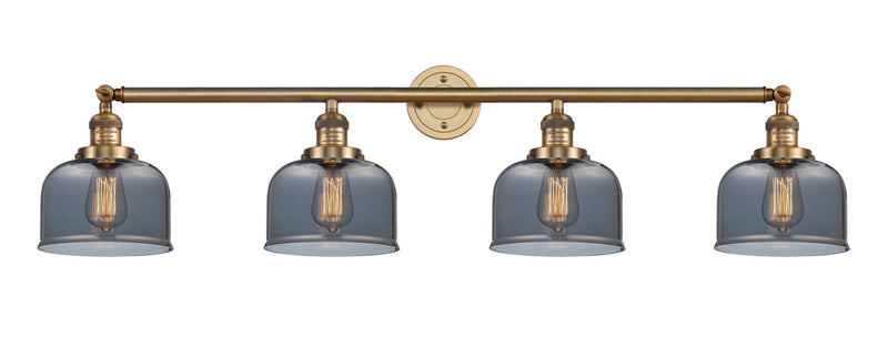 Innovations 215-BB-G73 Four Light Bath Vanity, Brushed Brass