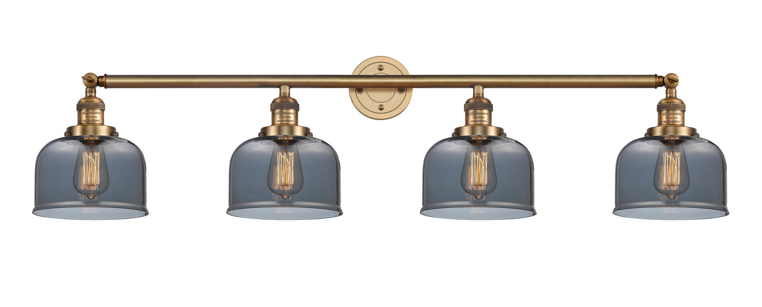 Innovations 215-BB-G73 Four Light Bath Vanity, Brushed Brass