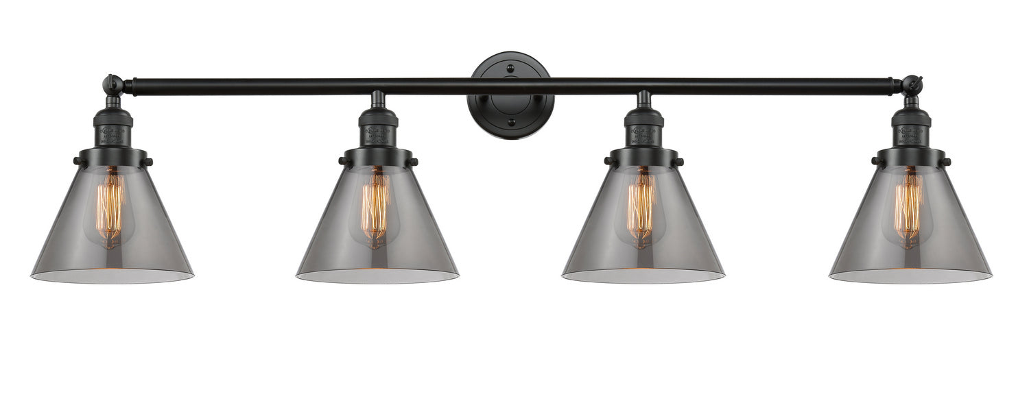 Innovations 215-OB-G43 Four Light Bath Vanity, Oil Rubbed Bronze