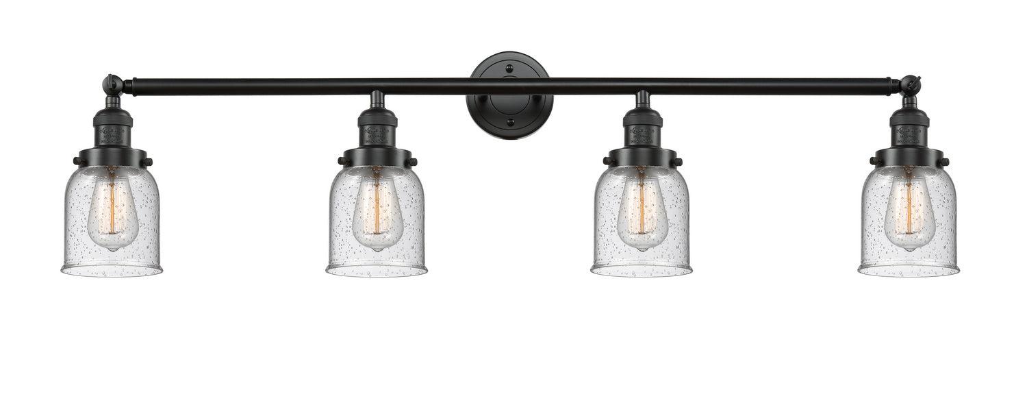 Innovations 215-OB-G54 Four Light Bath Vanity, Oil Rubbed Bronze