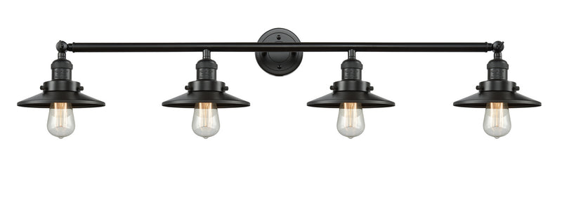 Innovations 215-OB-M5 Four Light Bath Vanity, Oil Rubbed Bronze