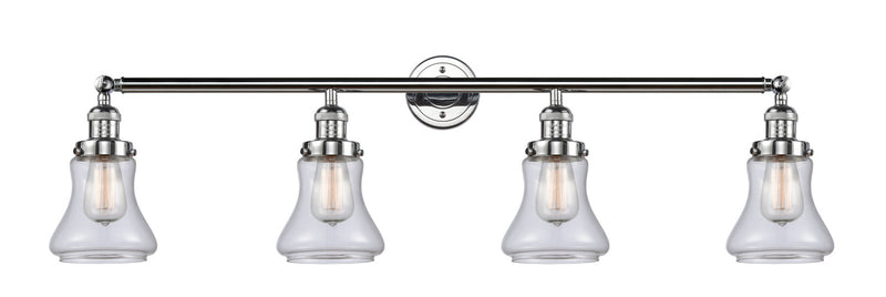 Innovations 215-PC-G192 Four Light Bath Vanity, Polished Chrome