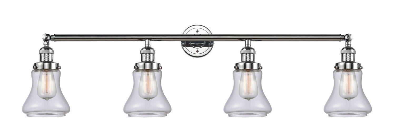 Innovations 215-PC-G192 Four Light Bath Vanity, Polished Chrome