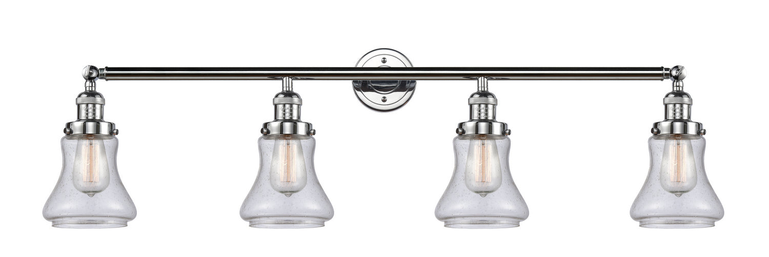 Innovations 215-PC-G194 Four Light Bath Vanity, Polished Chrome
