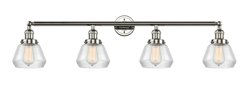 Innovations 215-PN-G172 Four Light Bath Vanity, Polished Nickel