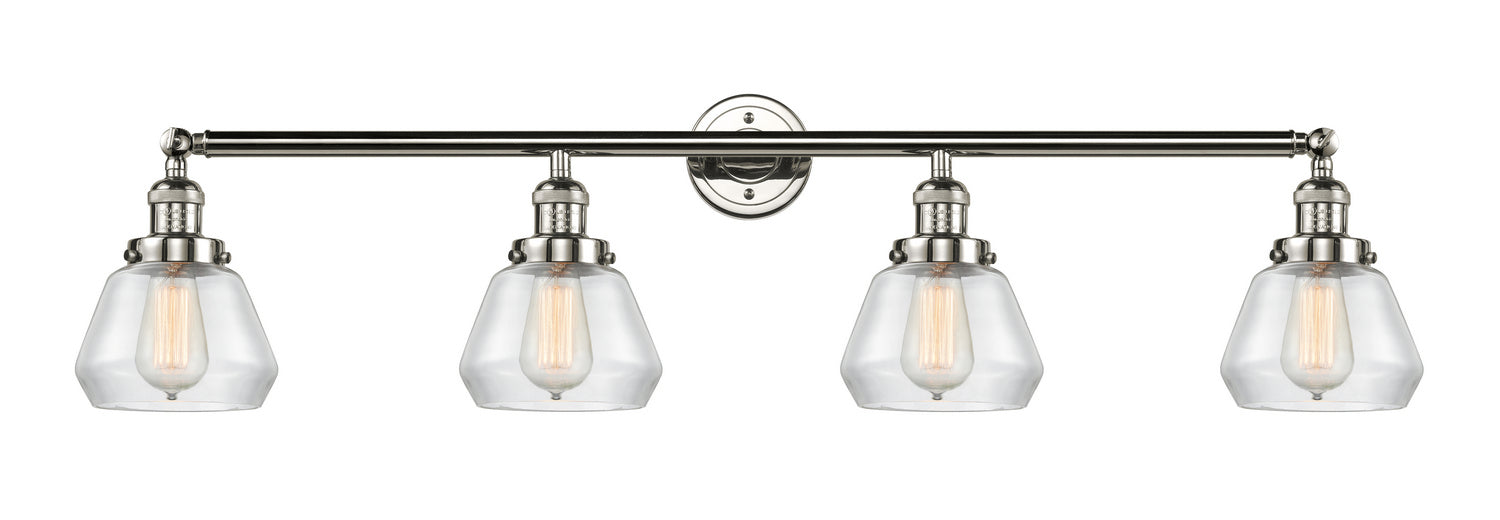 Innovations 215-PN-G172 Four Light Bath Vanity, Polished Nickel