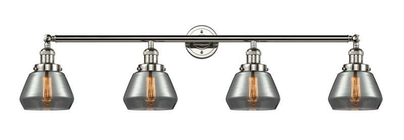 Innovations 215-PN-G173 Four Light Bath Vanity, Polished Nickel