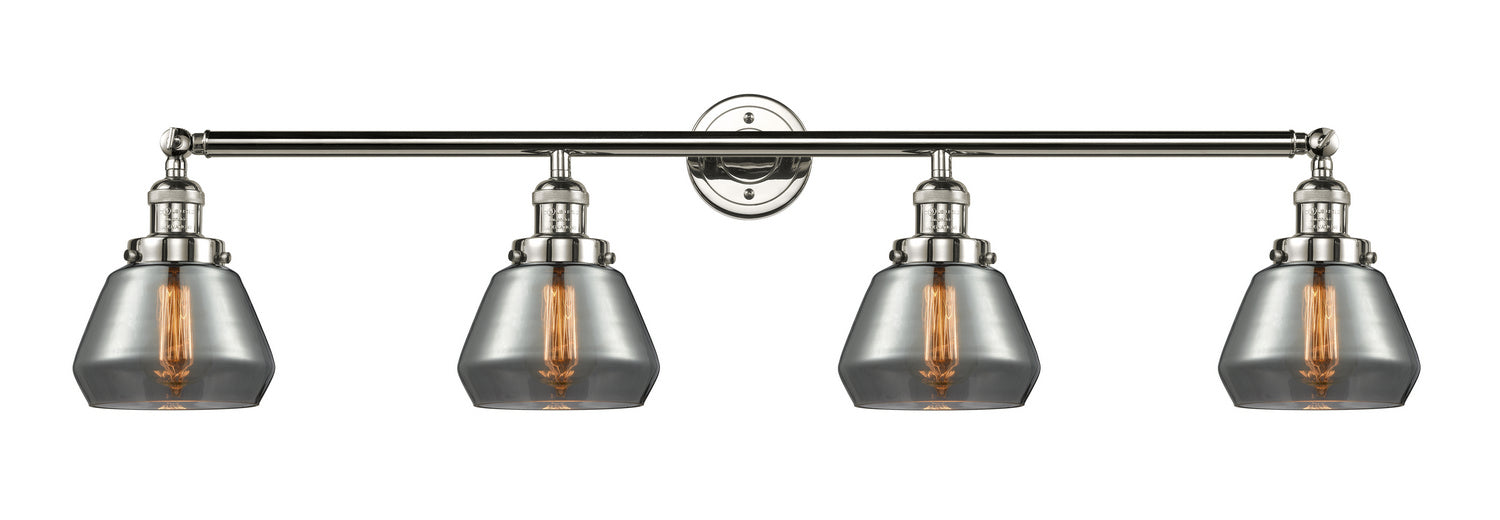 Innovations 215-PN-G173 Four Light Bath Vanity, Polished Nickel