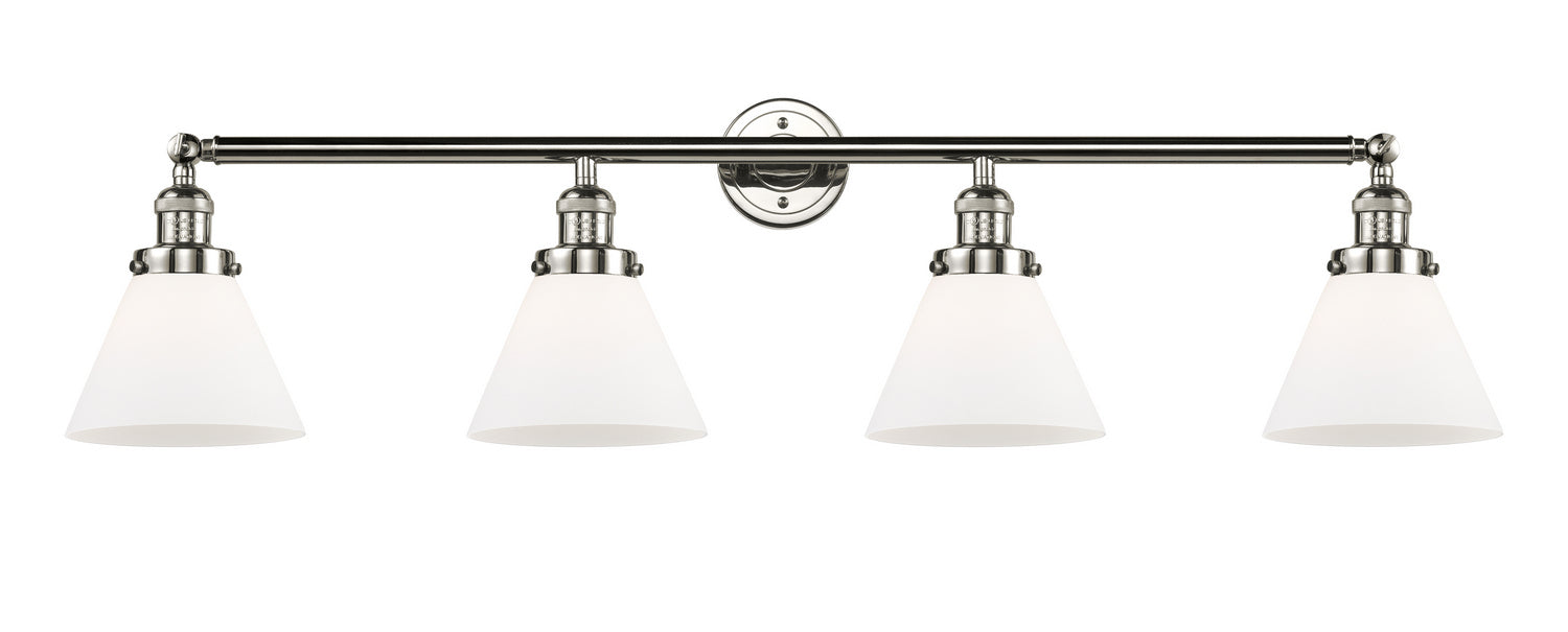 Innovations 215-PN-G41 Four Light Bath Vanity, Polished Nickel
