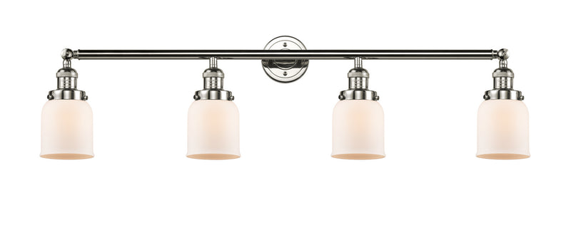 Innovations 215-PN-G51 Four Light Bath Vanity, Polished Nickel