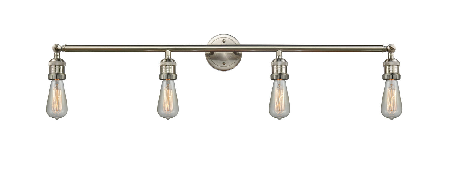 Innovations 215-SN Four Light Bath Vanity, Brushed Satin Nickel