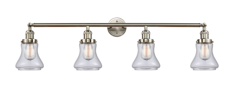 Innovations 215-SN-G192 Four Light Bath Vanity, Brushed Satin Nickel