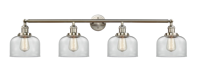 Innovations 215-SN-G72 Four Light Bath Vanity, Brushed Satin Nickel