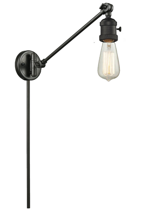 Innovations 237-OB One Light Swing Arm Lamp, Oil Rubbed Bronze